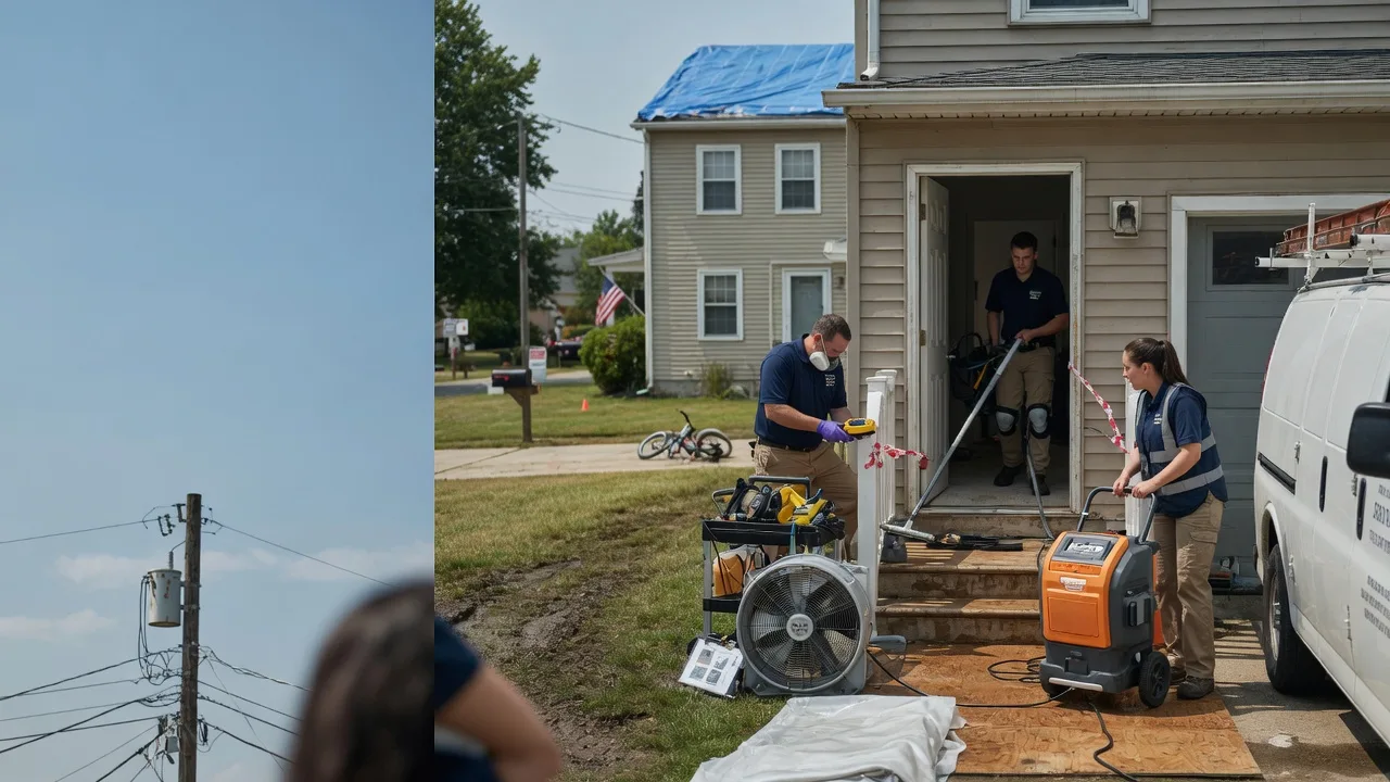 Water Damage Repair in Bristol, PA near me